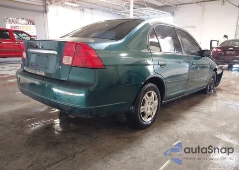 2002 Honda Civic Lx from USA, damaged, VIN 2HGES16562H592349